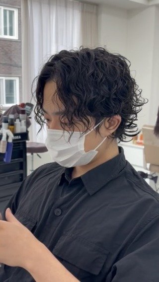 히피펌 · 리프펌