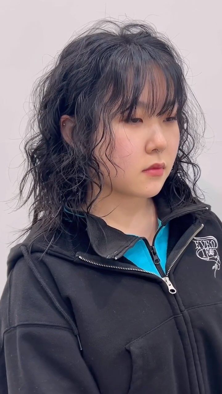 허쉬히피펌 · 단발