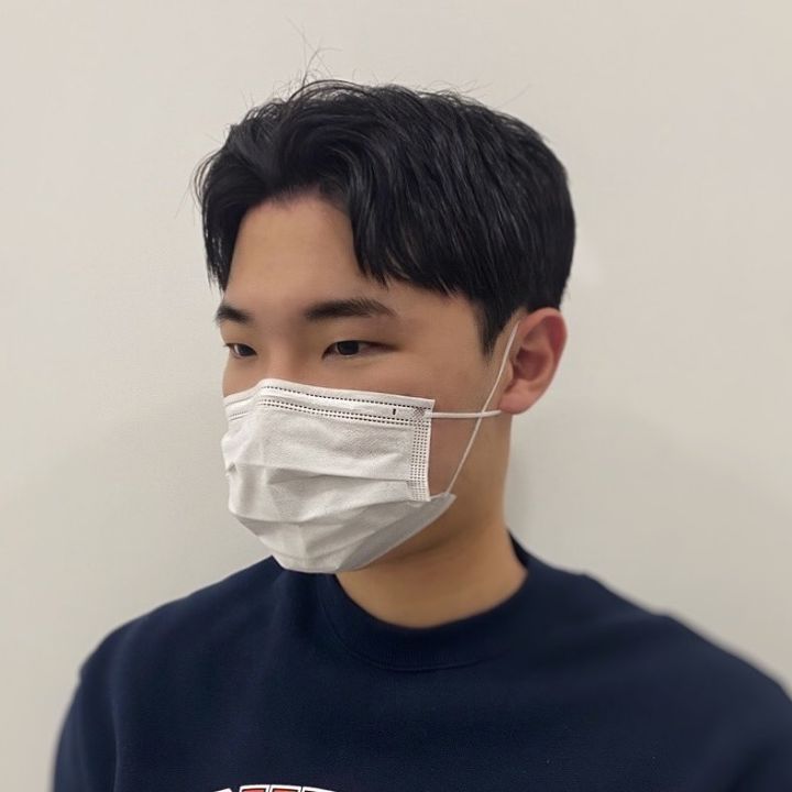다운펌 · 가르마펌