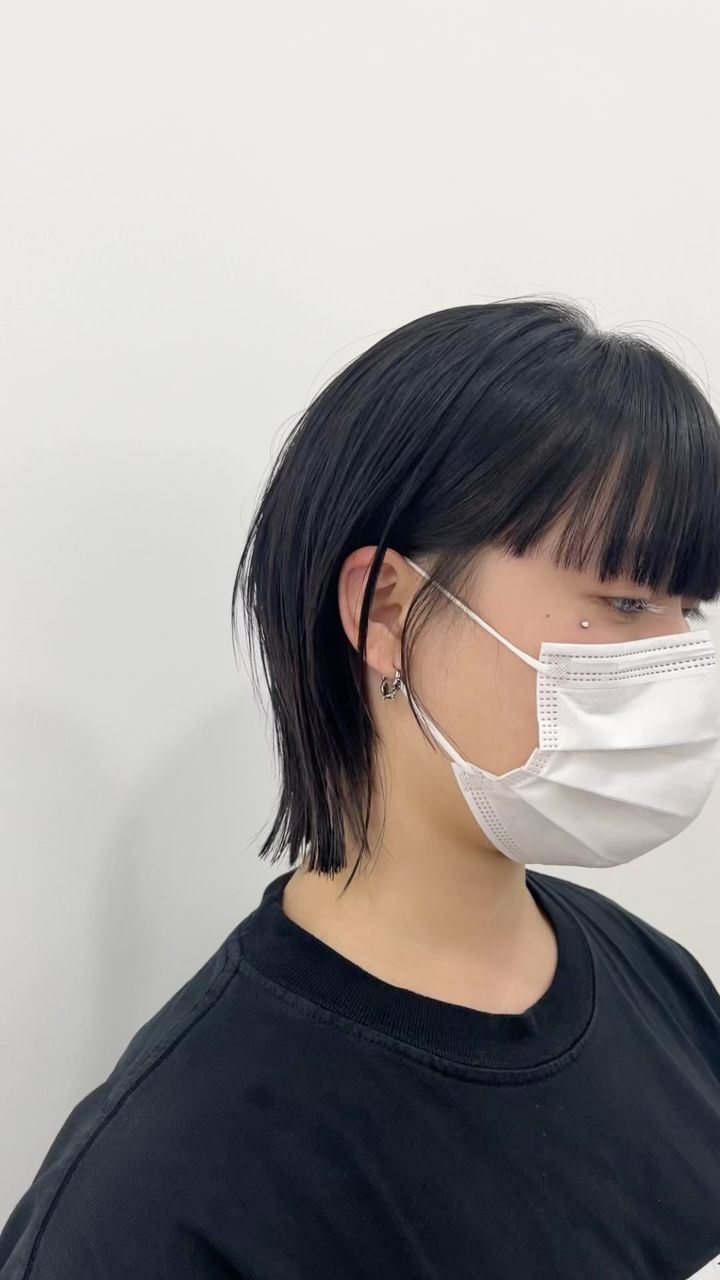 허쉬컷 · 단발