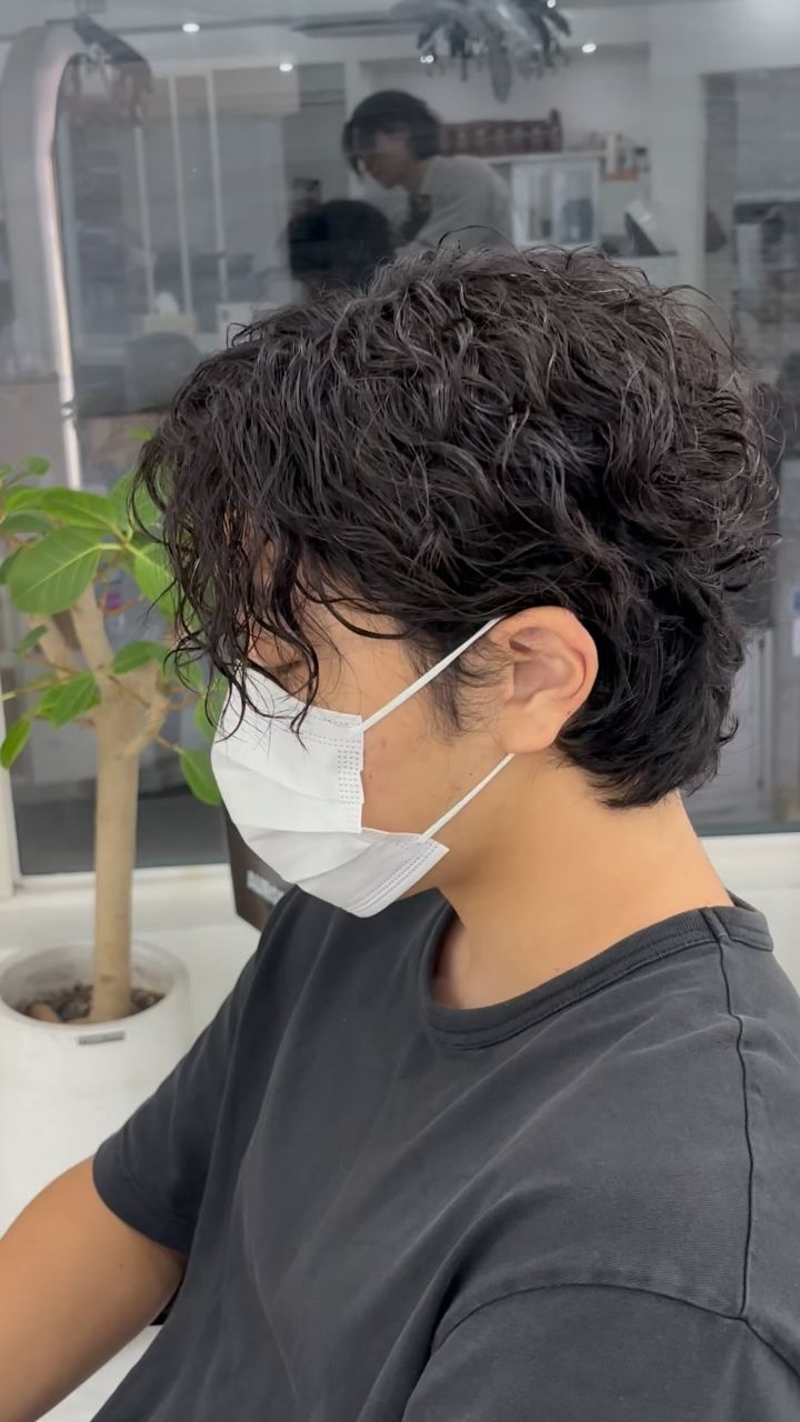 히피펌 · 리프펌